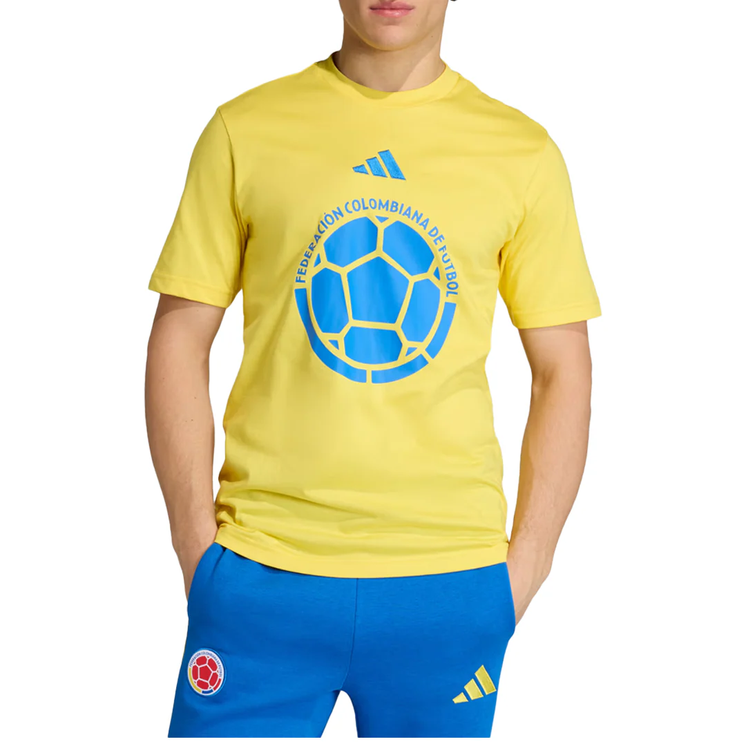 COLUMBIA DNA GRAPHIC YELLOW T-SHIRT - Image 2