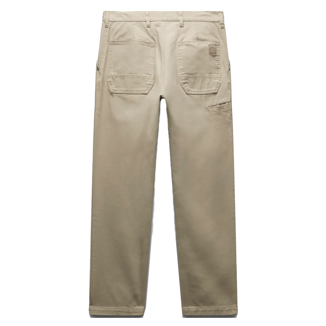COTTON CANVAS GROUNDS STANDARD PANT SAND - Image 2
