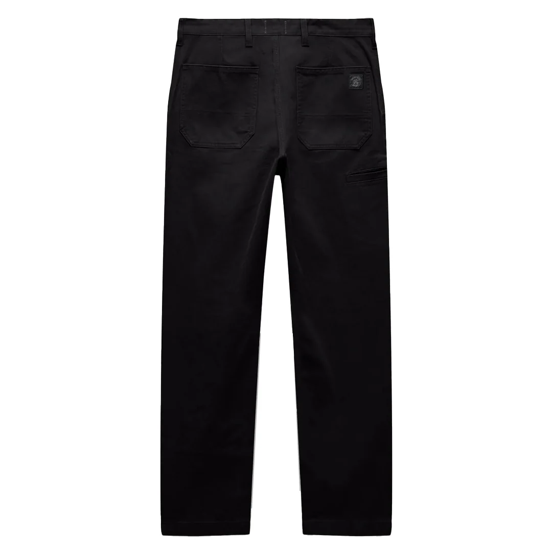 COTTON CANVAS GROUNDS STANDARD PANT BLACK - Image 2