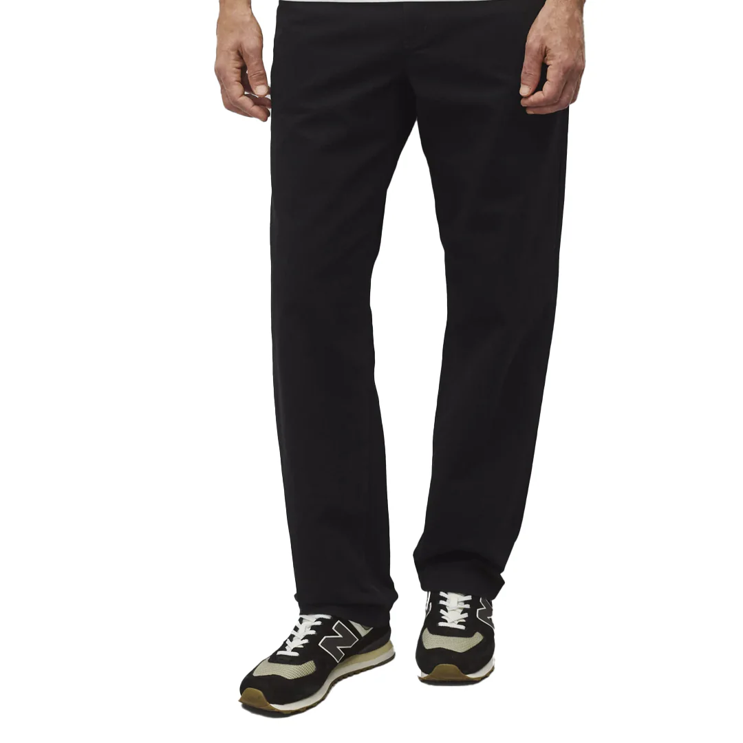 COTTON CANVAS GROUNDS STANDARD PANT BLACK - Image 3