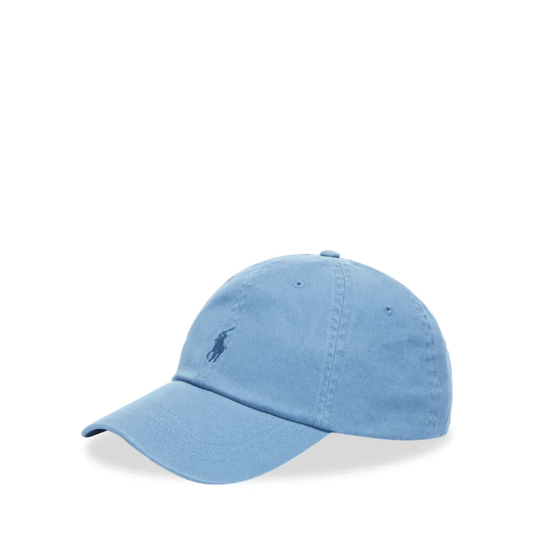 COTTON CHINO BALL CAP CARSON BLUE