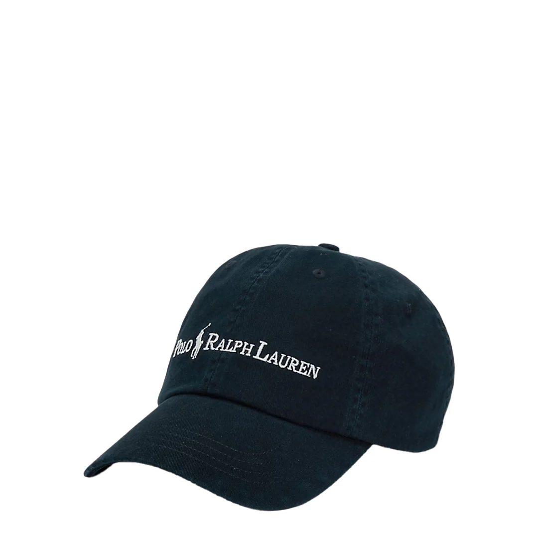 COTTON TWILL BALL CAP NAVY