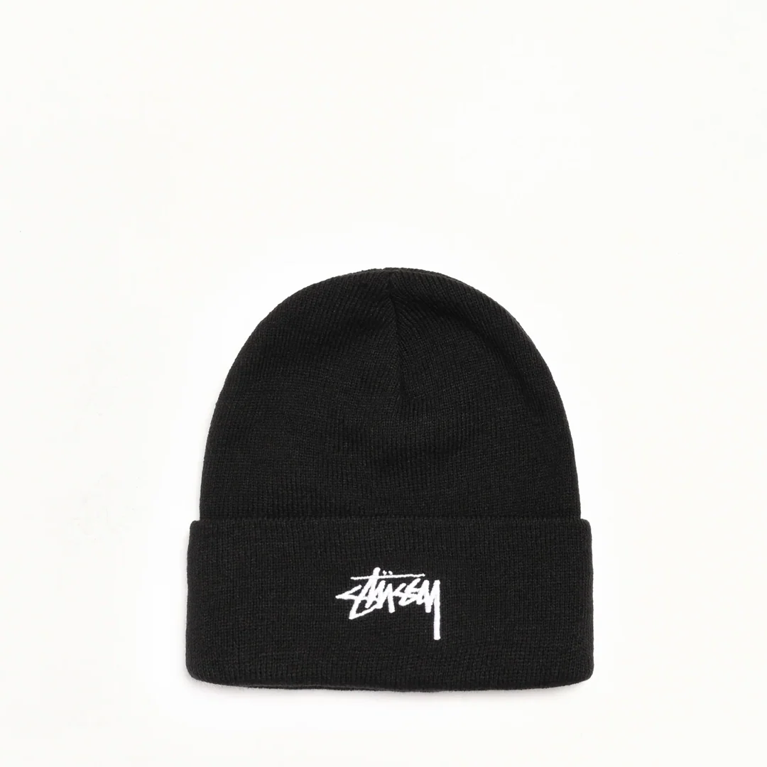 CUFF BEANIE STOCK BLACK