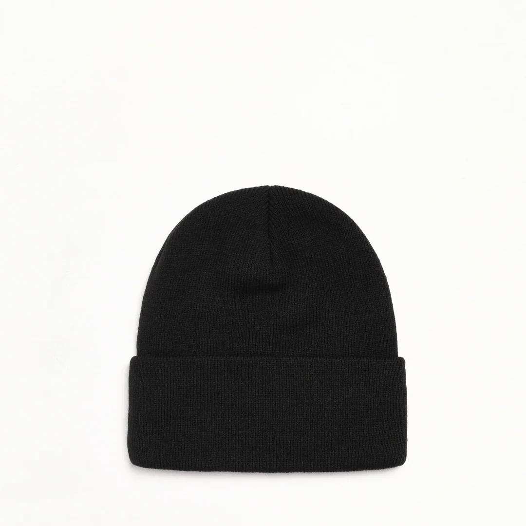 CUFF BEANIE STOCK BLACK - Image 2