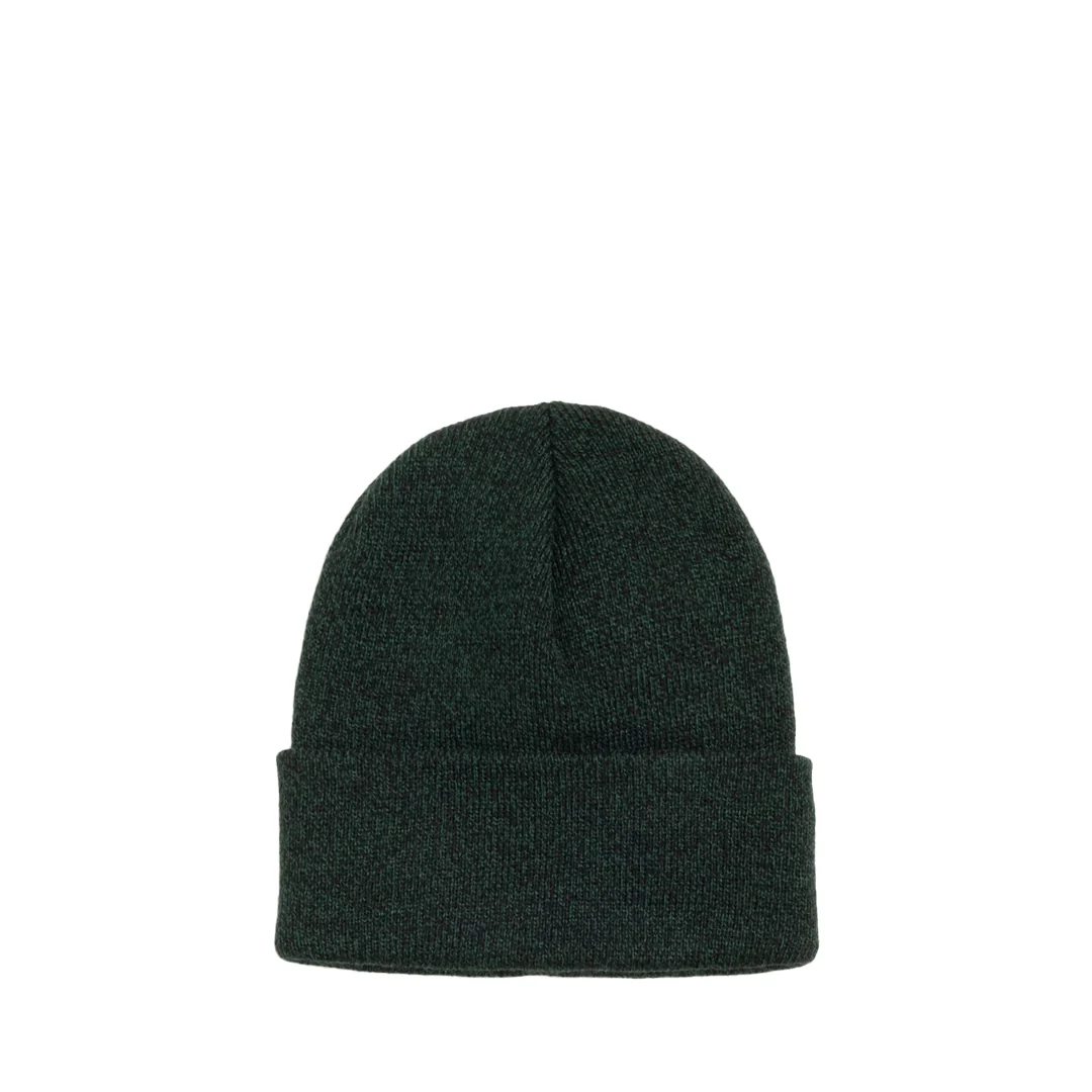CUFF BEANIE STOCK MARLED HUNTER GREEN - Image 2
