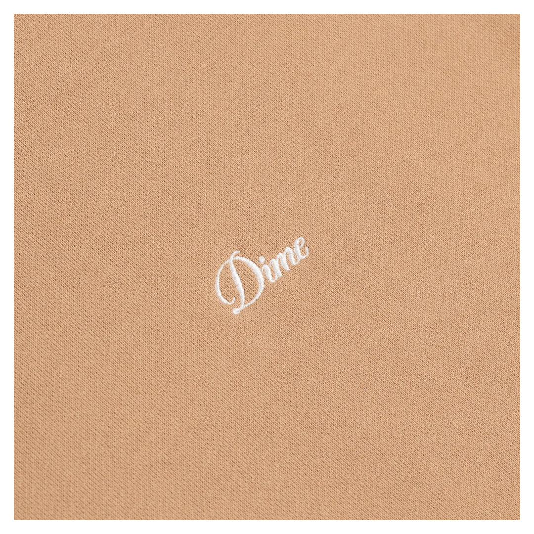 CURSIVE SMALL LOGO HOODIE HAZELNUT - Image 3