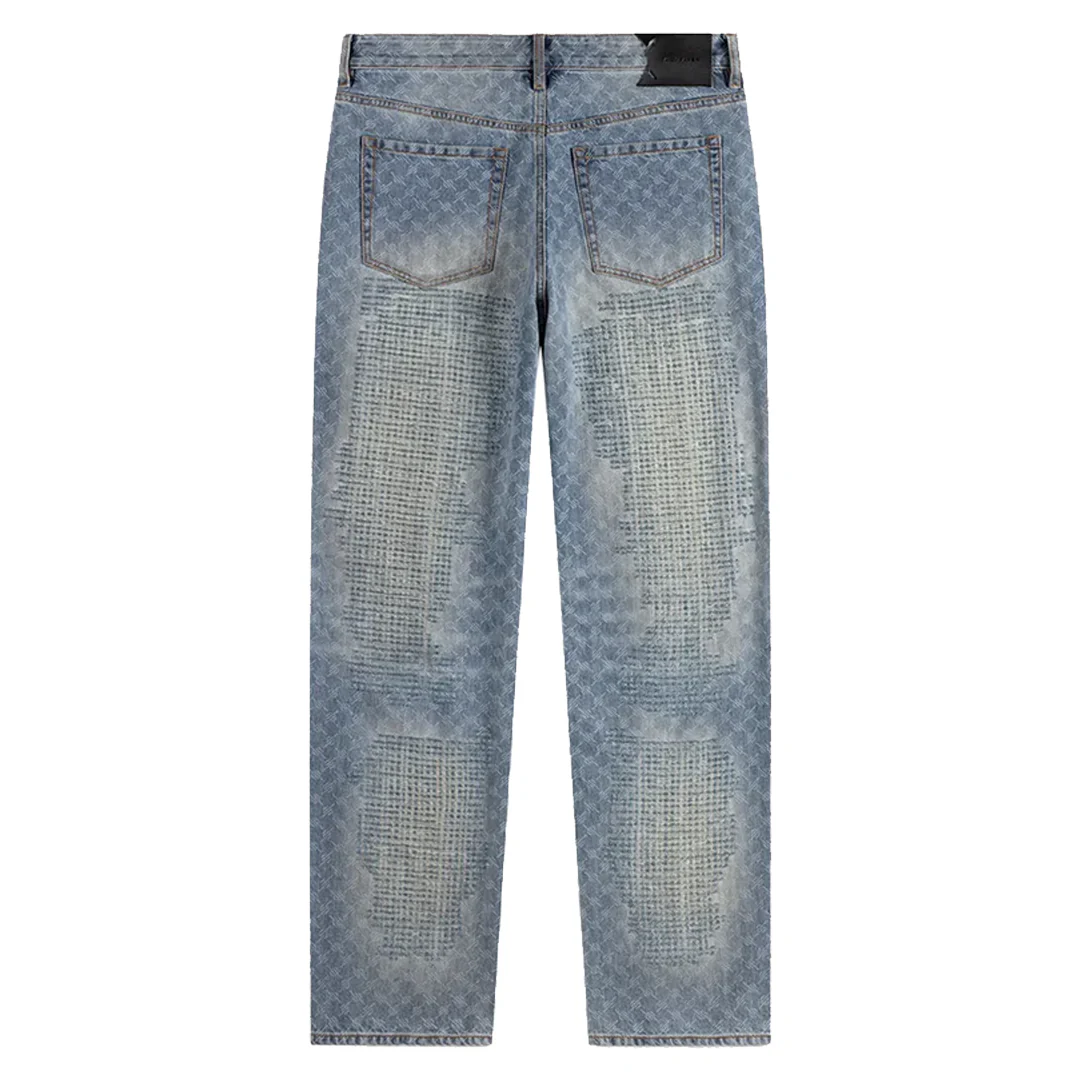 DESTROYED AMBA JEANS BLUE - Image 2