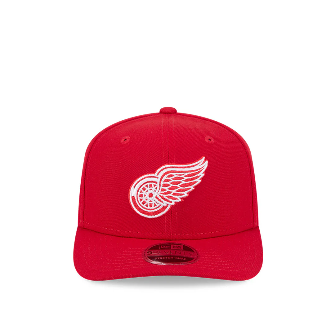 DETROIT RED WINGS 9SEVENTY STRETCH-SNAP CAP RED
