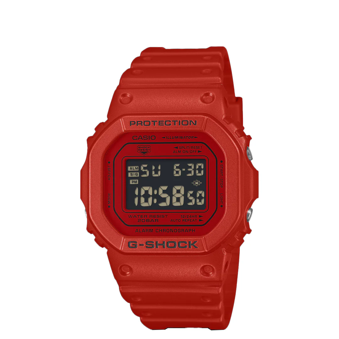 DIGITAL 5600 SERIES RED WATCH DW-5600RRB-4