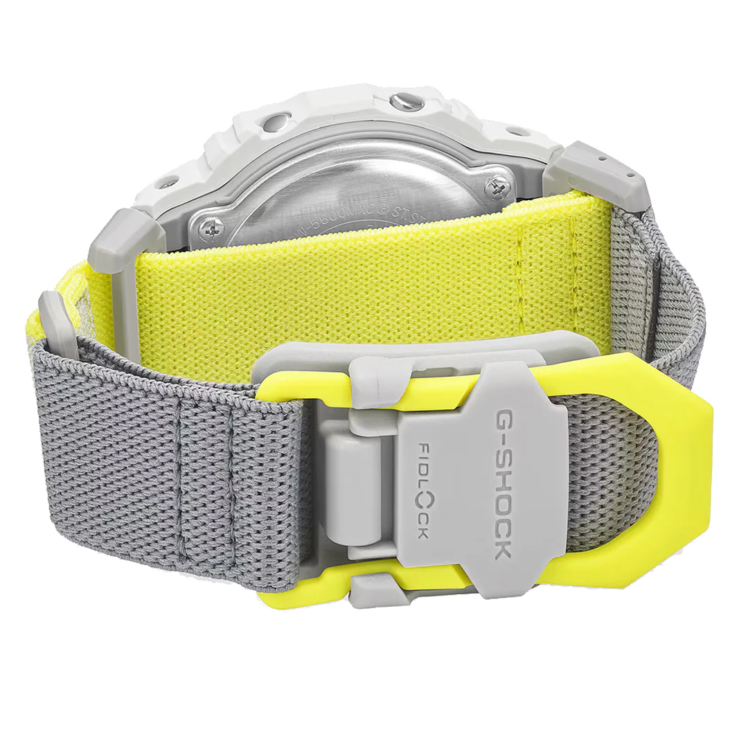 DIGITAL LIGHT GRAY/NEON YELLOW WATCH - Image 3