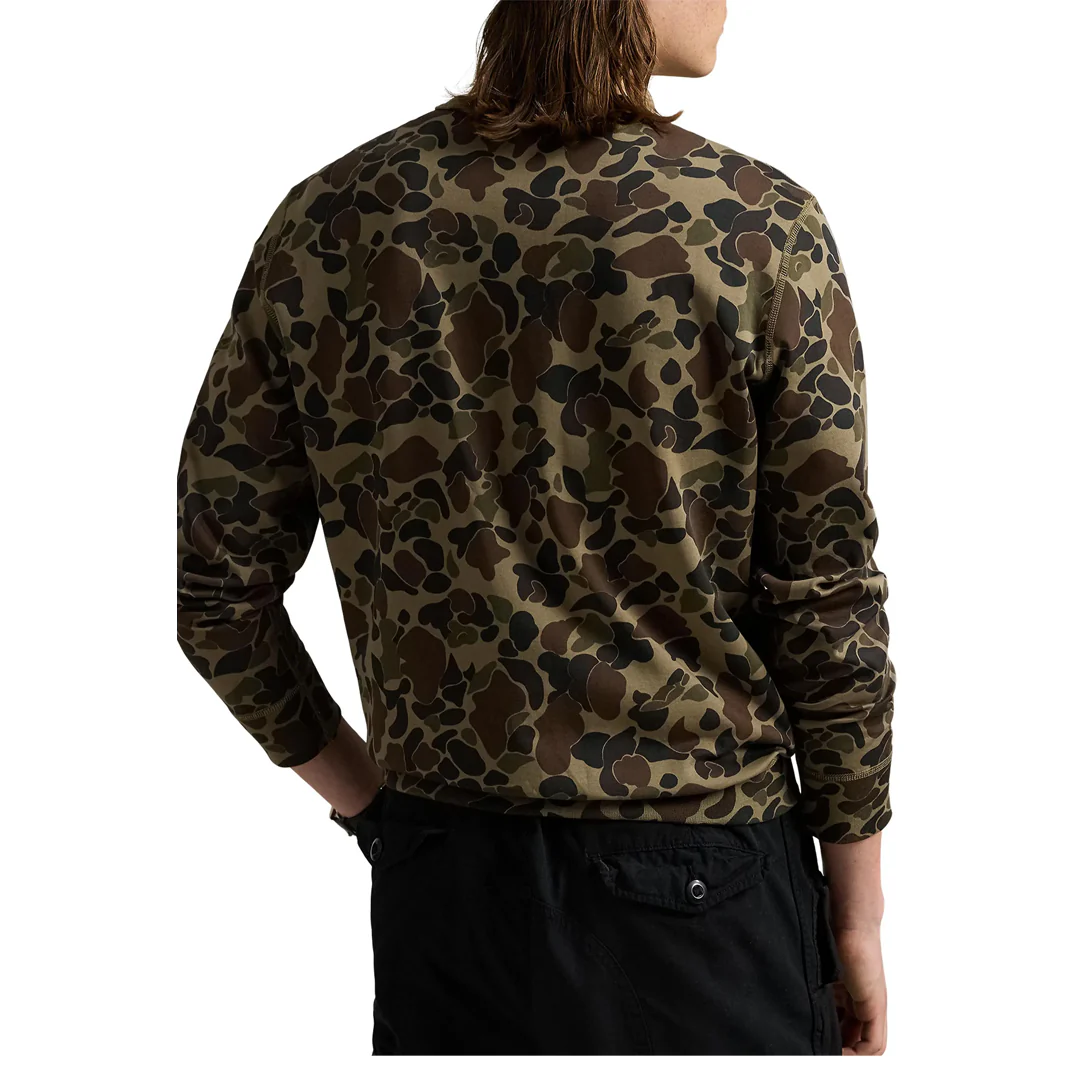 DOUBLE KNIT CAMO SWEATSHIRT - Image 3