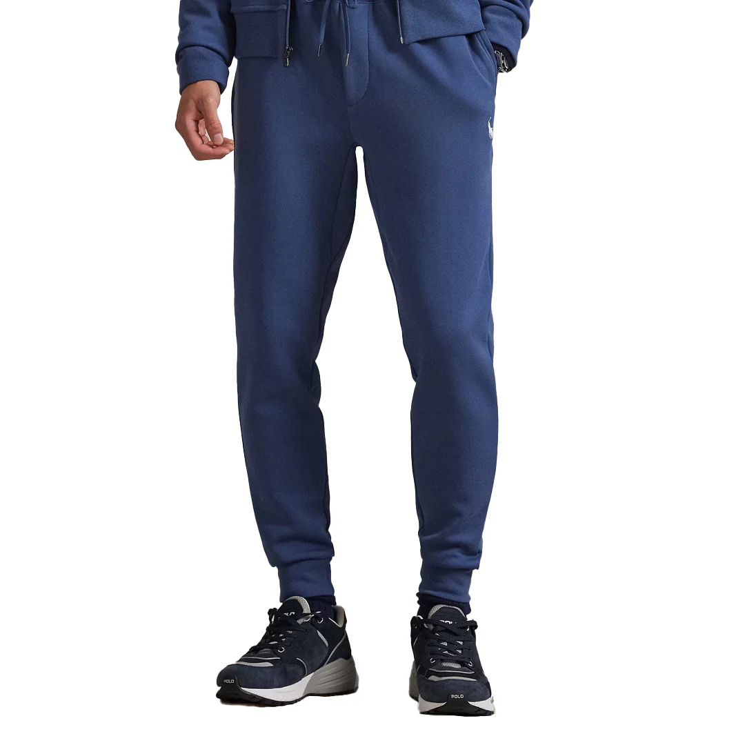 DOUBLE KNIT-JOGGER PANT BLUE - Image 2