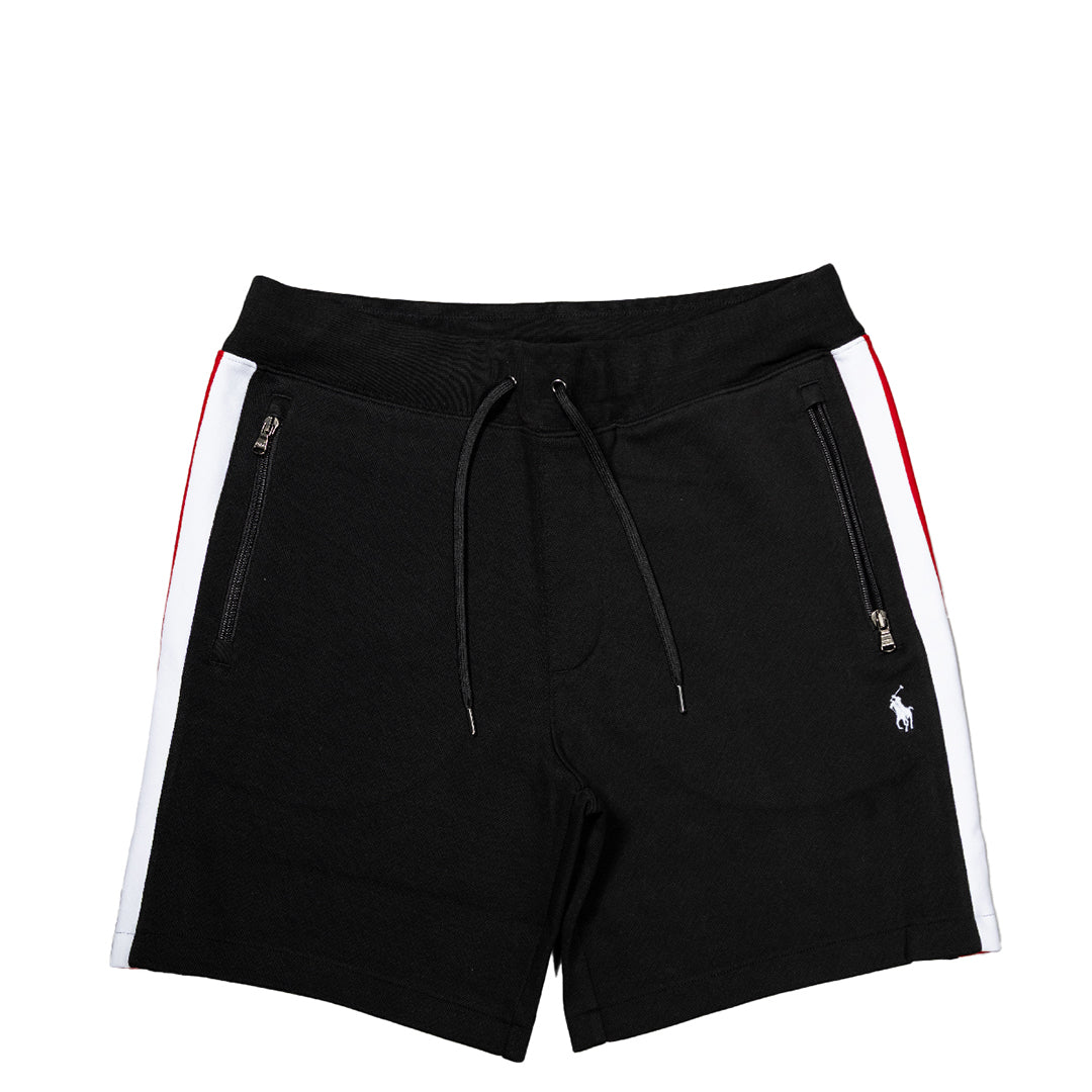 DOUBLE-KNIT MESH SHORTS BLACK