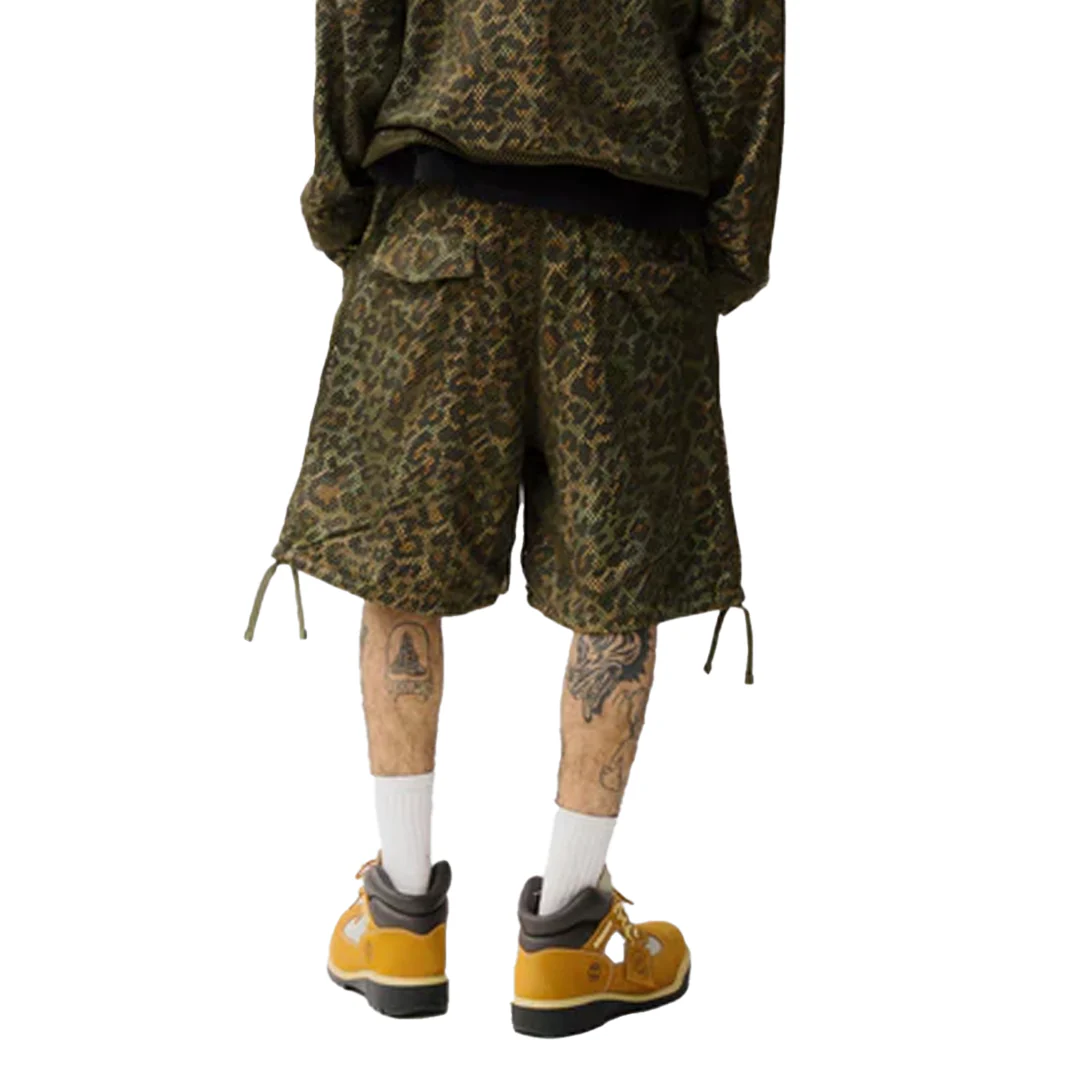 SAFARI WIDE CARGO SHORTS OLIVE - Image 3