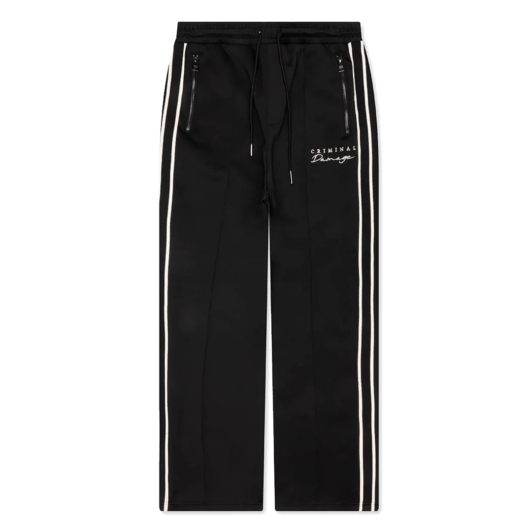 DRAGON EMBROIDERED PANTS BLACK - Image 2