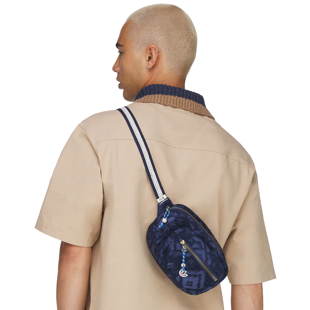 EDISON CHEN X ADIDAS CLOT WAIST HIP BAG NIGHT INDIGO - Image 3