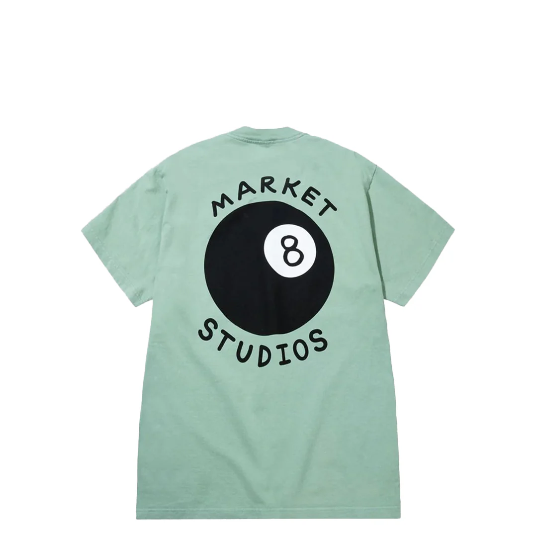 EIGHT BALL T-SHIRT GREEN - Image 2