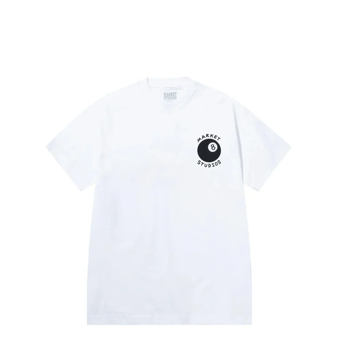 EIGHT BALL T-SHIRT WHITE