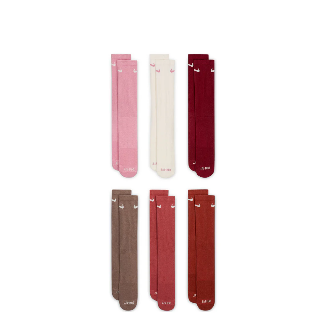 EVERYDAY PLUS CUSHIONED SOCKS (6 PAIRS) PINK - Image 2