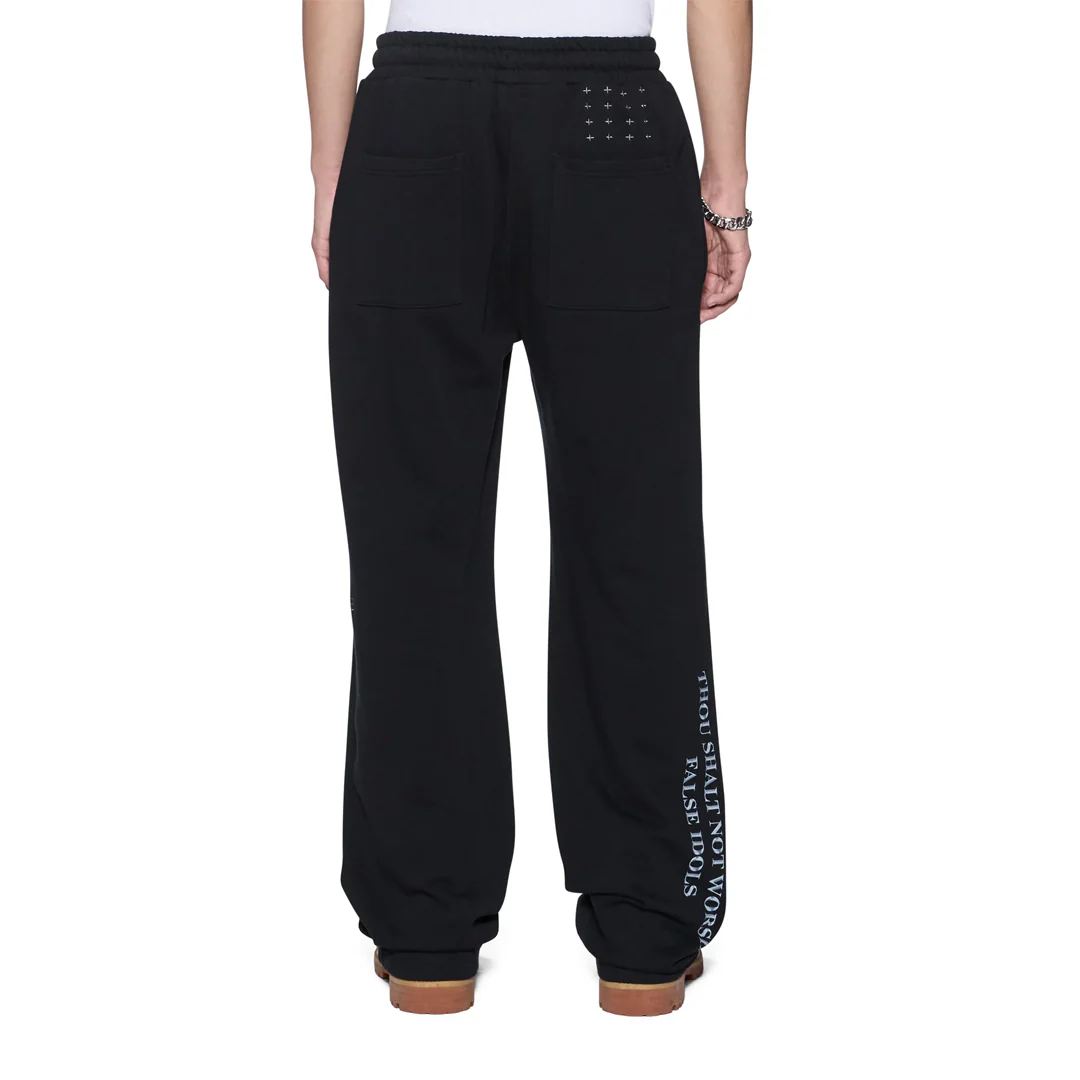 FALSE IDOLS SYNTHESIS TRACK PANTS JET BLACK - Image 2