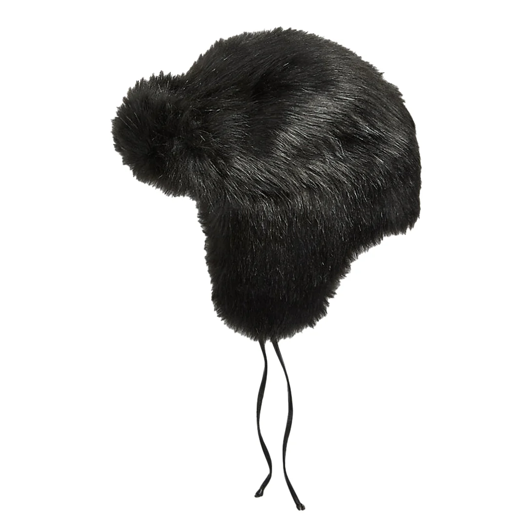 FAUX FUR TRAPPER HAT - Image 2