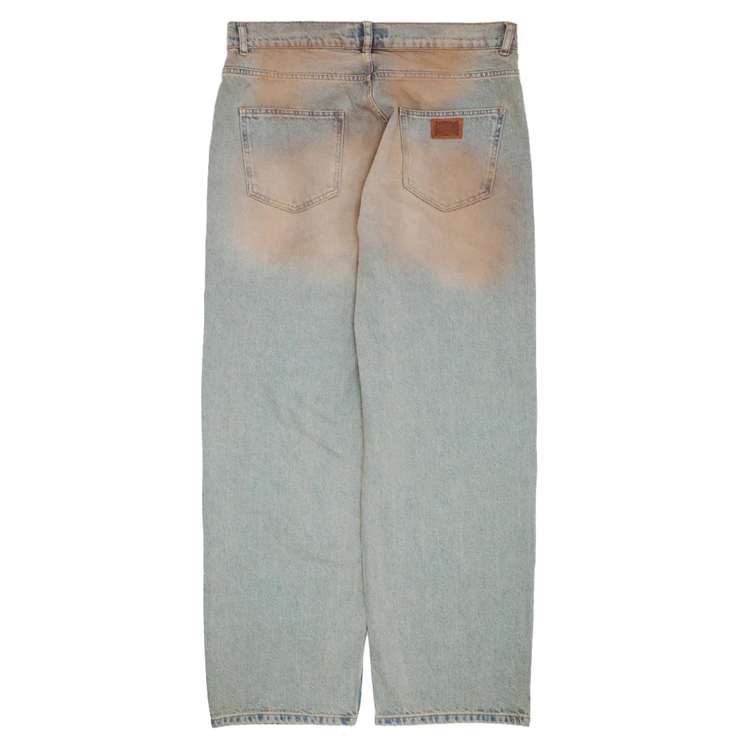 FECKE WASHED JEAN 2025 WASHED INDIGO - Image 2