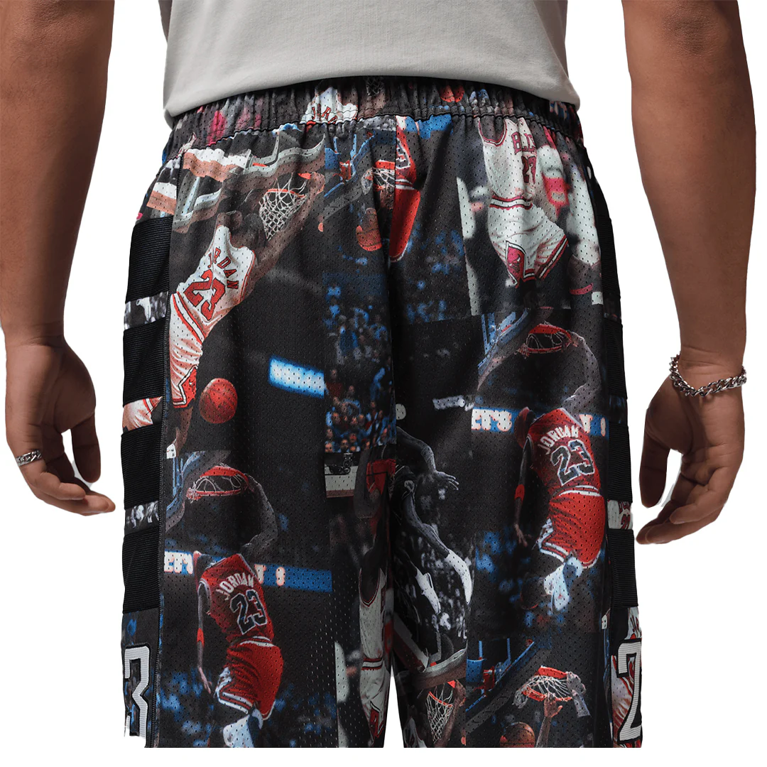 FLIGHT PRINTED CAT SCRATCH SHORTS - Image 2