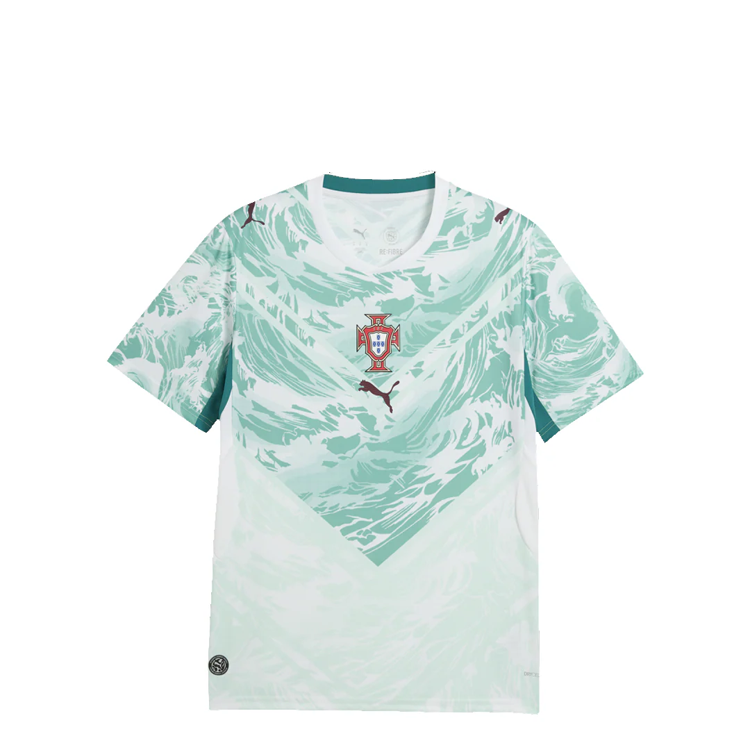 FPF AWAY JERSEY REPLICA PORTUGAL WHITE/GREEN LAGOON