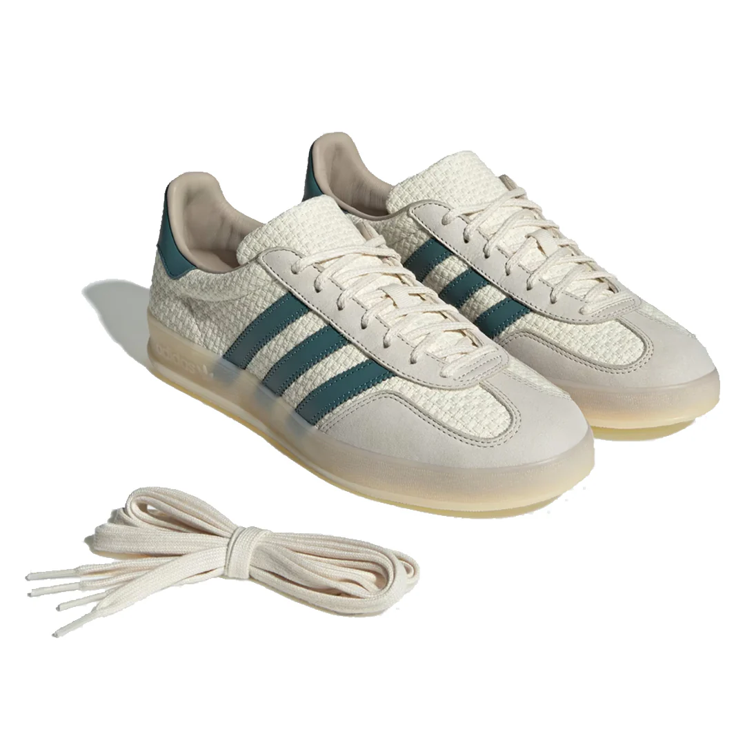GAZELLE INDOOR WOVEN CREAM PRELOVED TEAL - Image 3