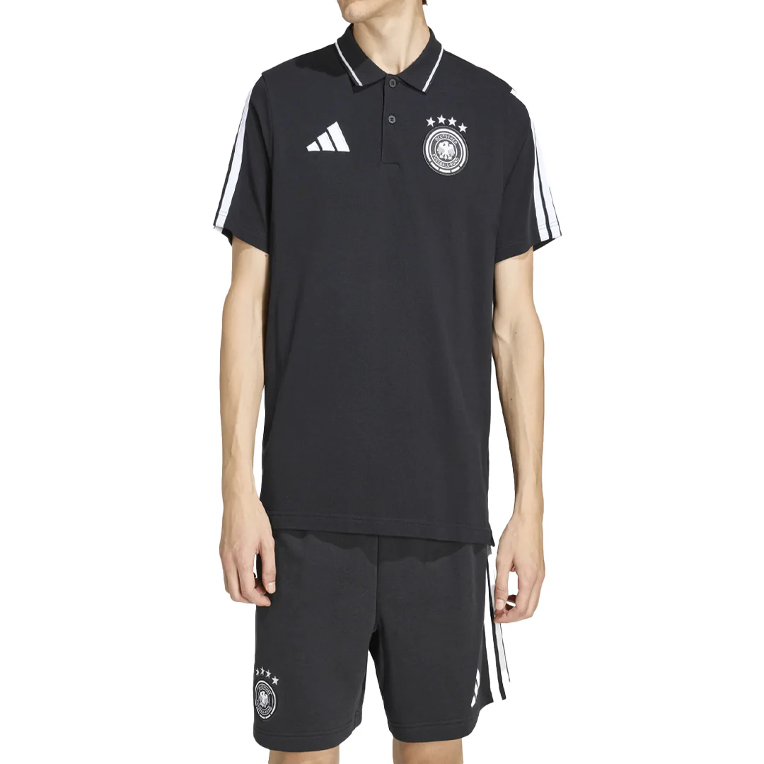 GERMANY DNA BLACK MEN'S POLO - Image 2
