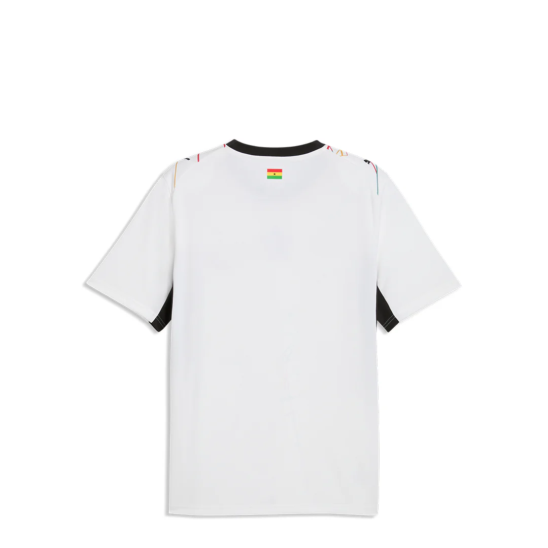 GFA HOME JERSEY GHANA REPLICA WHITE/BLACK - Image 2
