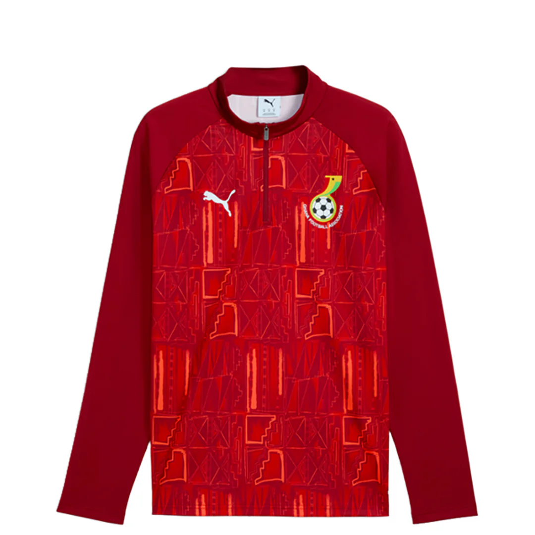 GHANA SLIM WARMUP 1/4 ZIP TOP