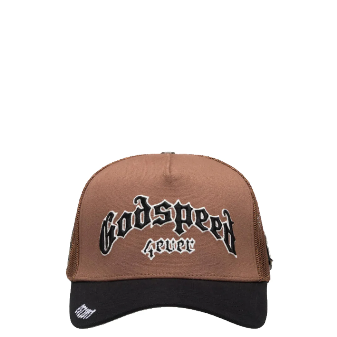 GS FOREVER TRUCKER HAT BROWN - Image 2