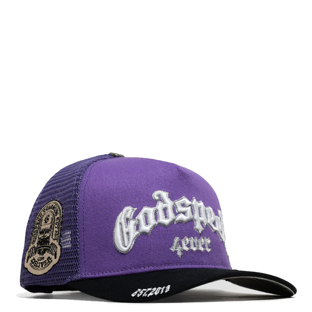 GS FOREVER TRUCKER HAT PURPLE