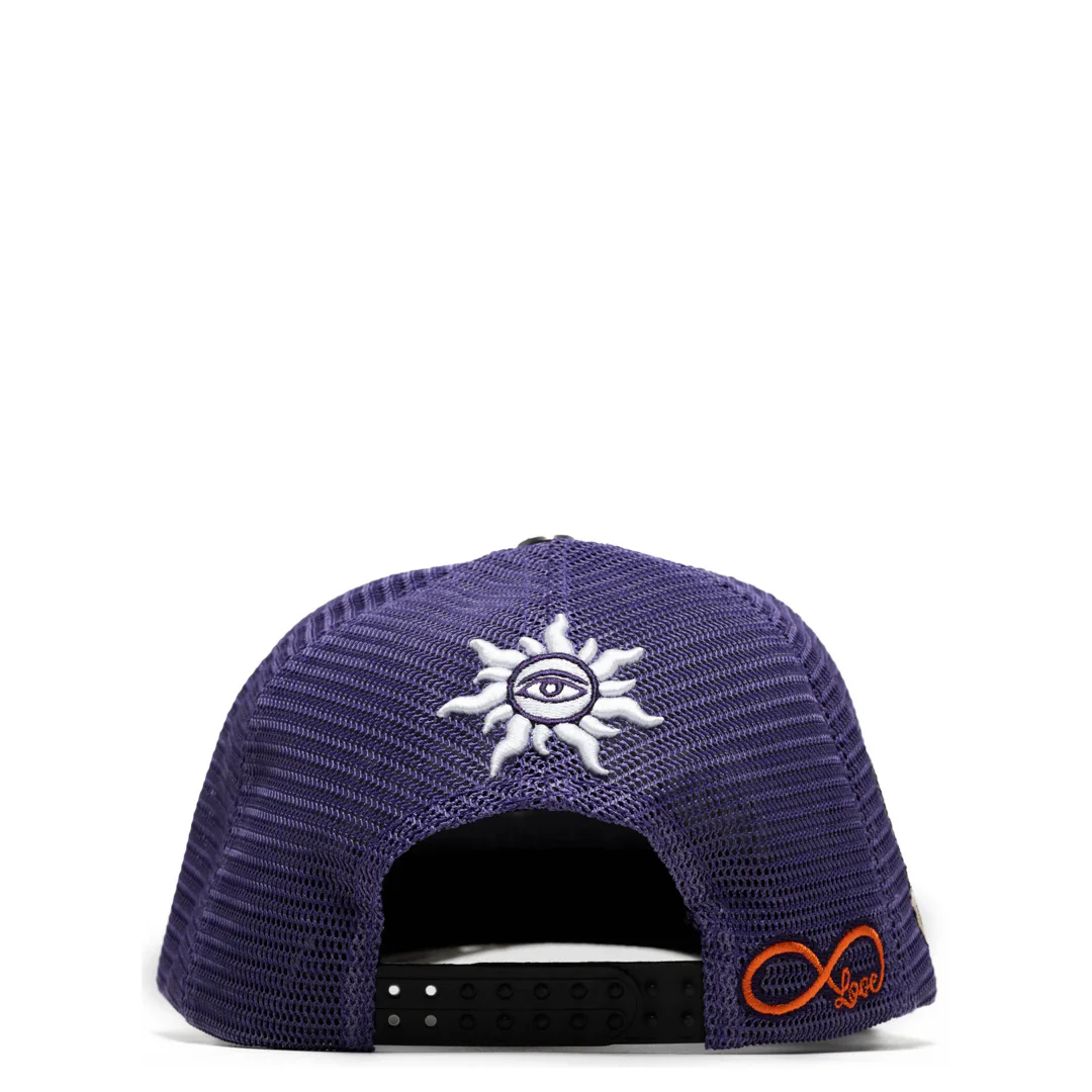 GS FOREVER TRUCKER HAT PURPLE - Image 2