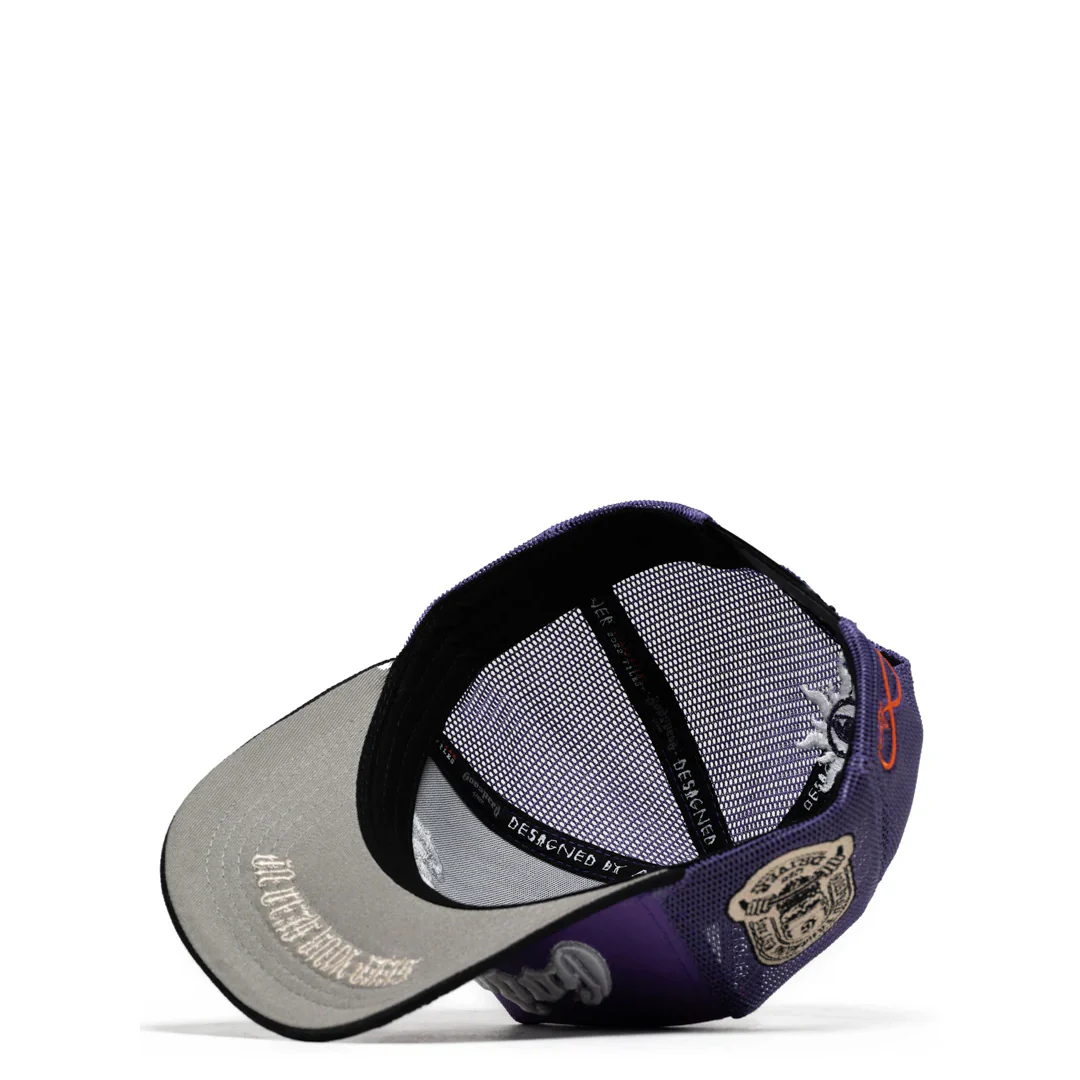 GS FOREVER TRUCKER HAT PURPLE - Image 4