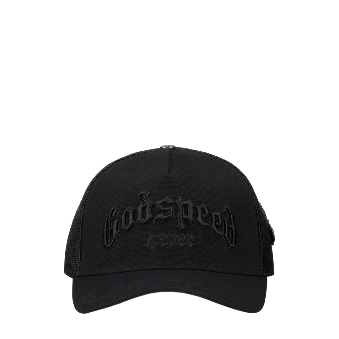 GS FOREVER TRUCKER HAT VANTA BLACK