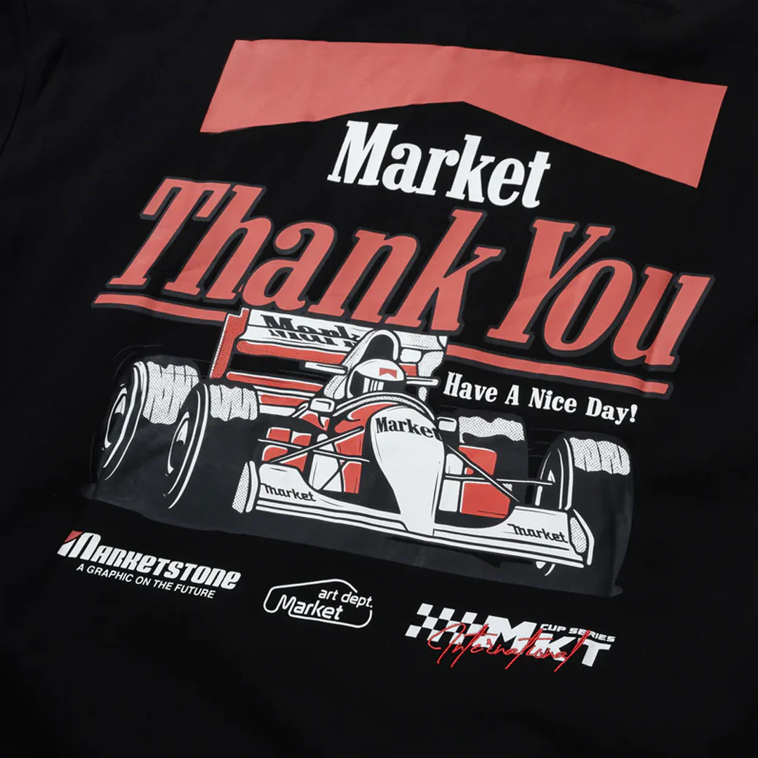 HAVE A NICE RACE HOODIE BLACK - Image 4