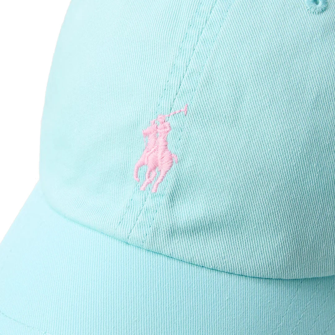 ICONIC COTTON CHINO BALLCAP AQUA - Image 3