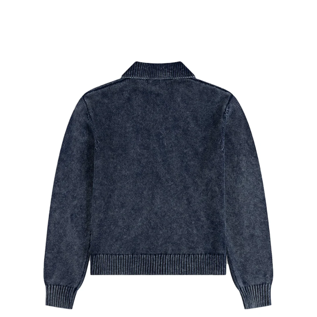 INDIGO KNIT CARDIGAN - Image 2