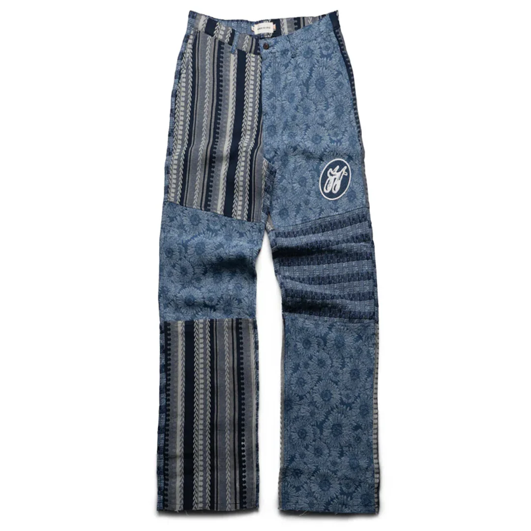 INDIGO TAPESTRY PANT