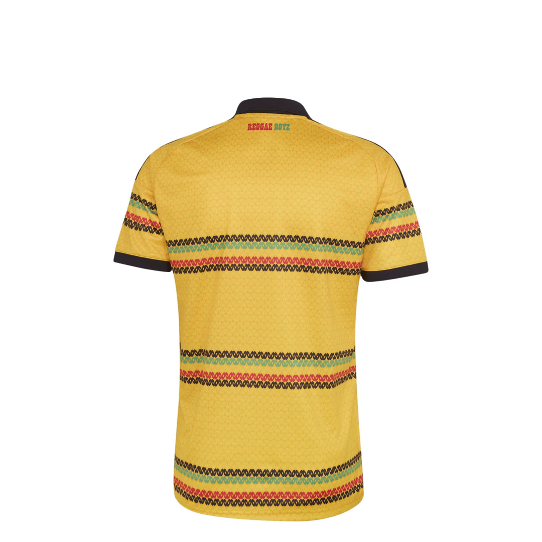 JAMAICA 26 X BOB MARLEY YELLOW MEN'S JERSEY - Image 2