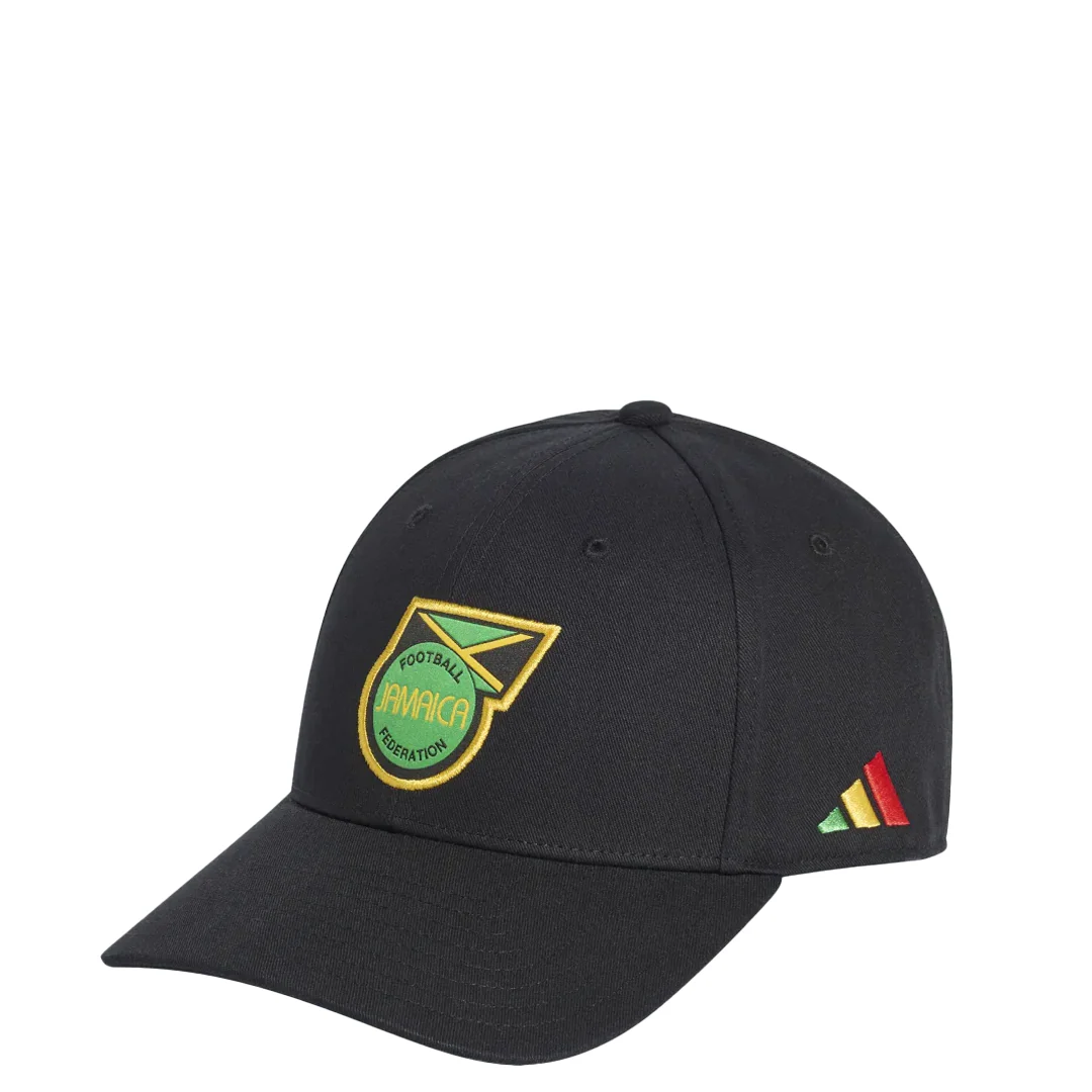 JAMAICA FOOTBALL FEDERATION BOB MARLEY HAT BLACK