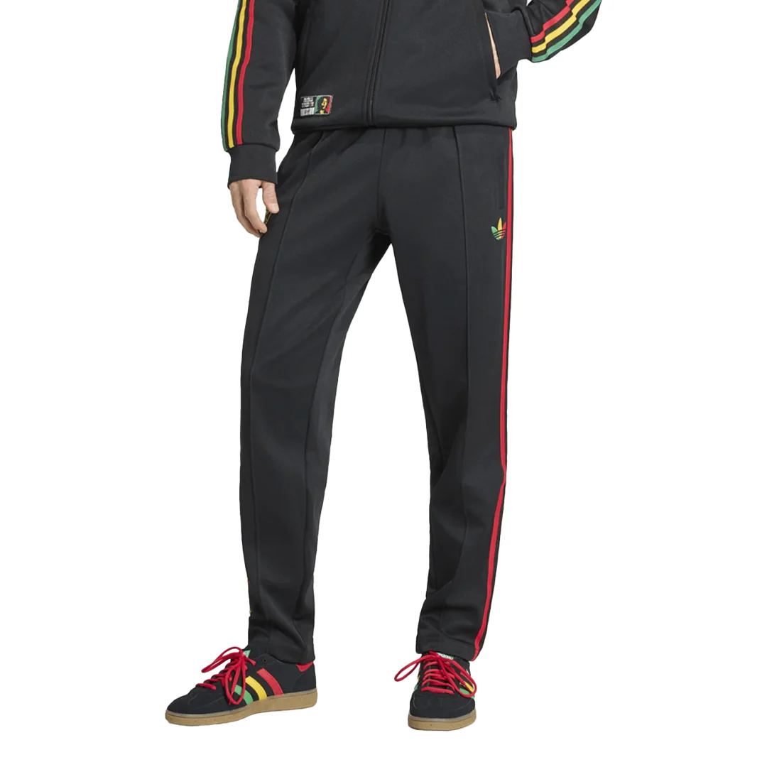JAMAICA X BOB MARLEY ORIGINALS BLACK TRACK PANTS