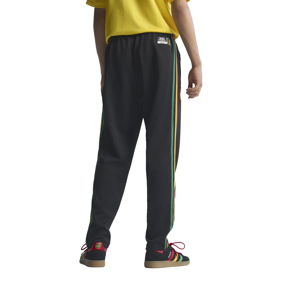 JAMAICA X BOB MARLEY ORIGINALS BLACK TRACK PANTS - Image 2