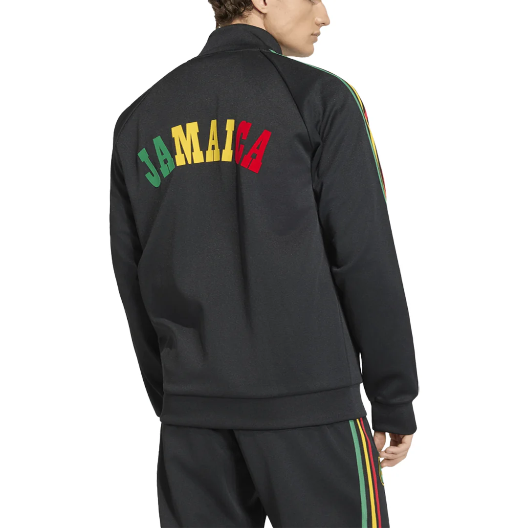 JAMAICA X BOB MARLEY ORIGINALS TRACK TOP BLACK - Image 3