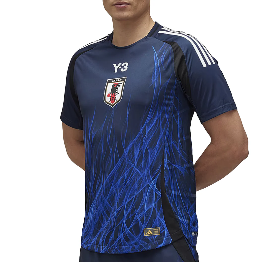 JAPAN X Y-3 24 HOME AUTHENTIC JERSEY BLUE - Image 3