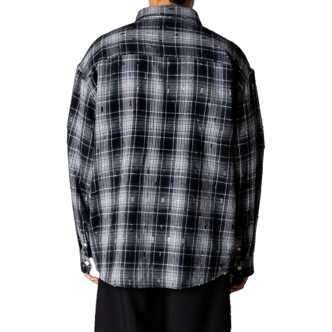 JONG CHECK SUPPLY SHIRT BLACK - Image 3