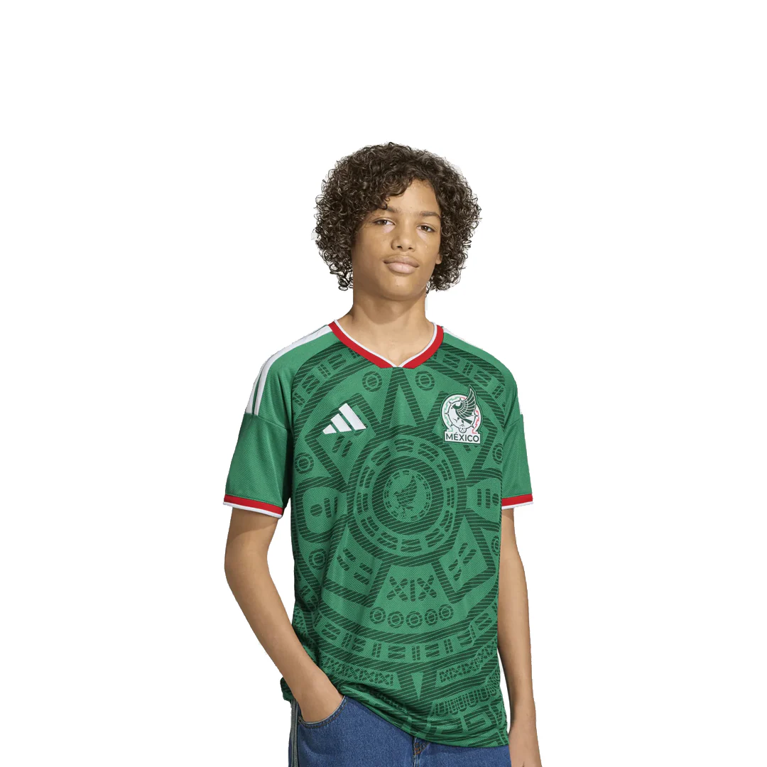 KIDS MEXICO 26 HOME JERSEY GREEN