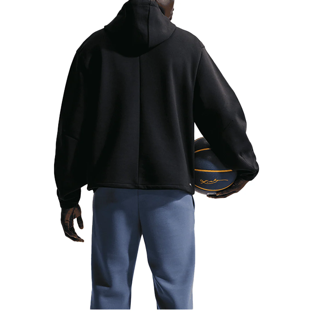 KOBE DRI-FIT FLEECE PULLOVER BASKETBALL HOODIE BLACK - Image 2